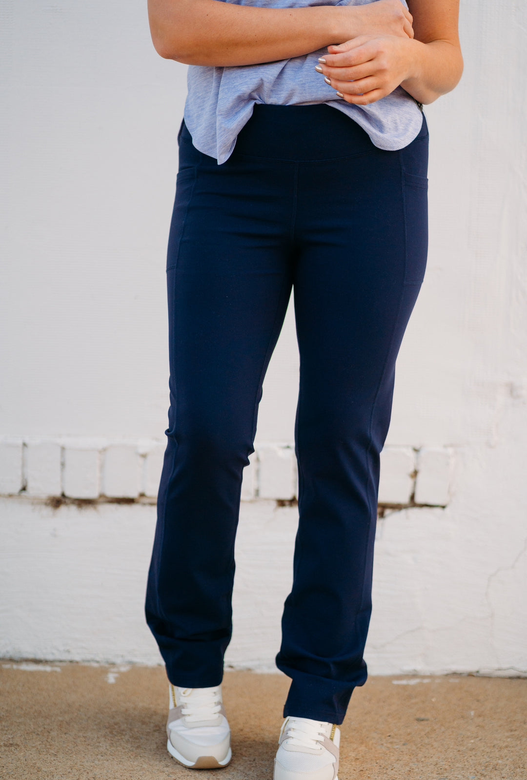 Skechers: Skechers GO WALK OG Pant Tall Length in Navy