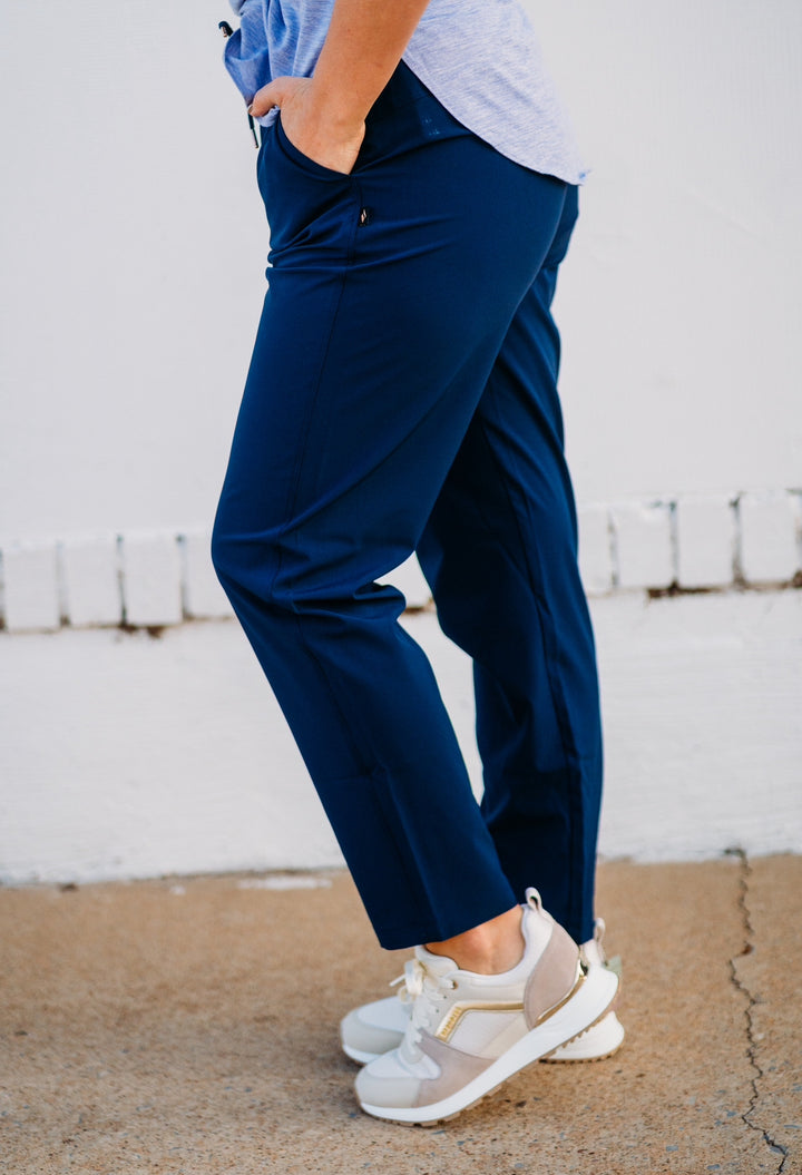 Skechers: Skechers Slip-ins: GO WALK Uptown Pant in Navy