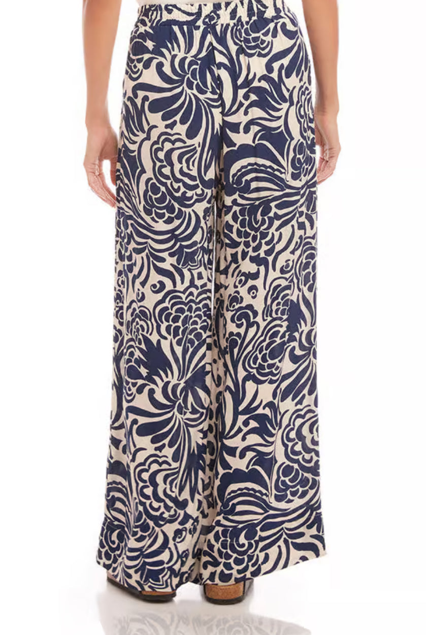 Karen Kane: Wide Leg Pants in Print