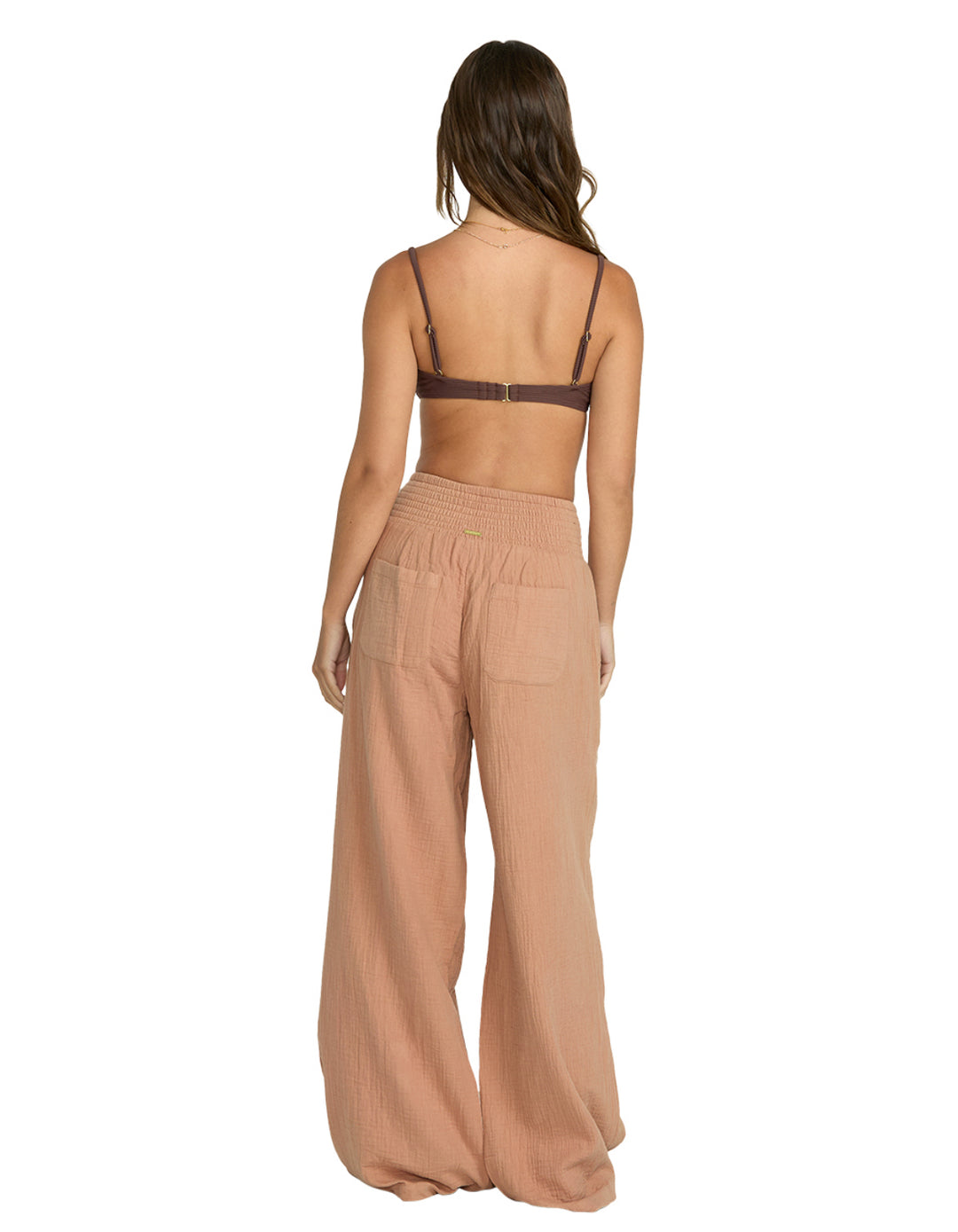 Billabong: New Wave Gauze Pant in Rinse Blue