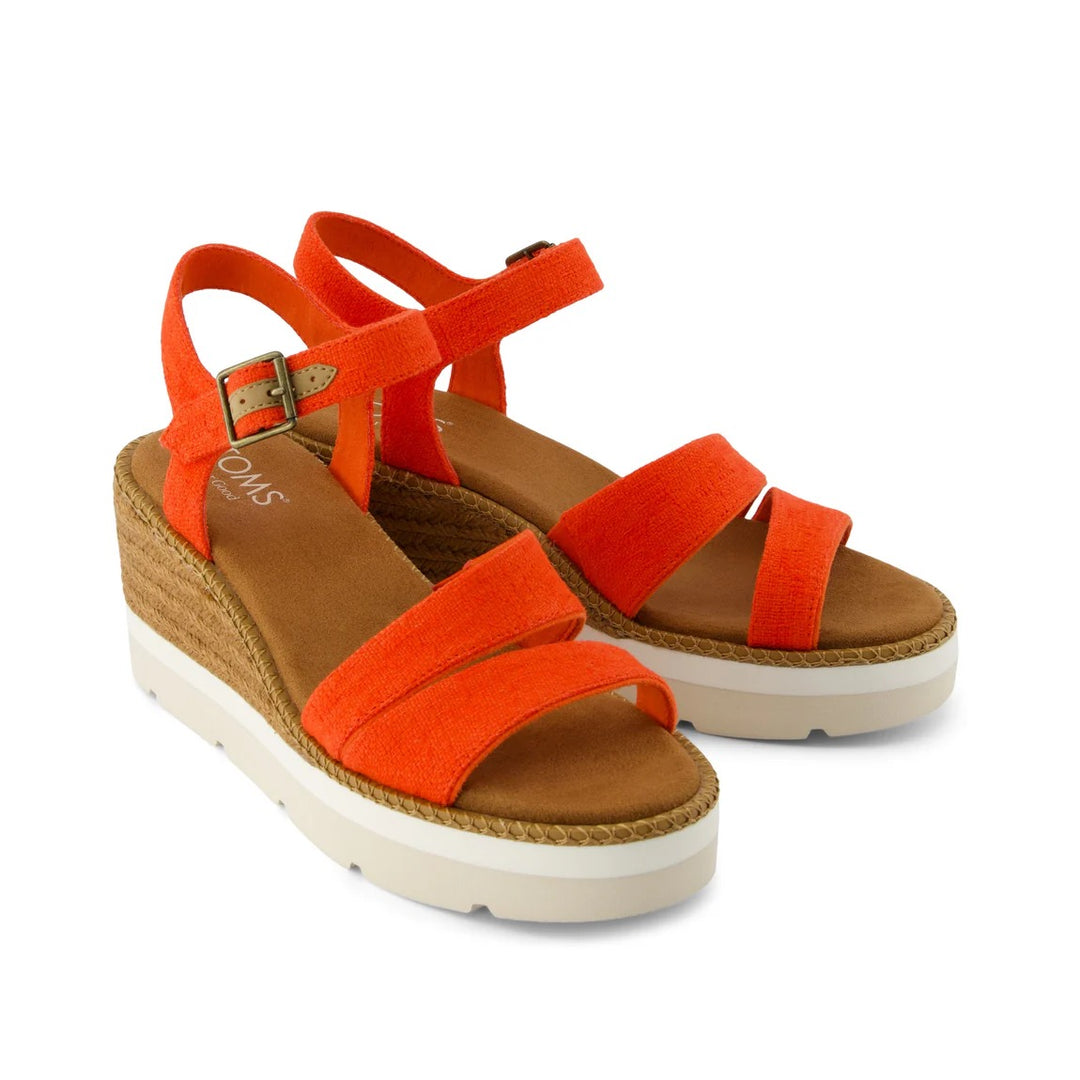 Toms: Darya Sandals in Red Flame