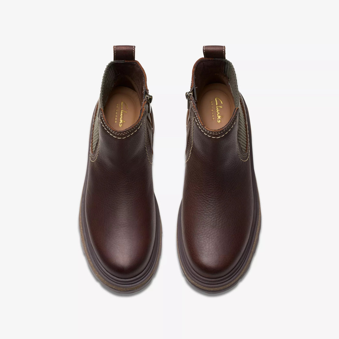 Clarks: Hencroft Step Boot in Brown 26179952