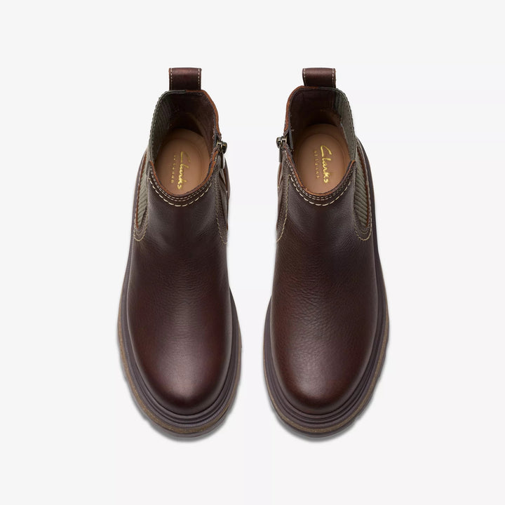 Clarks: Hencroft Step Boot in Brown 26179952