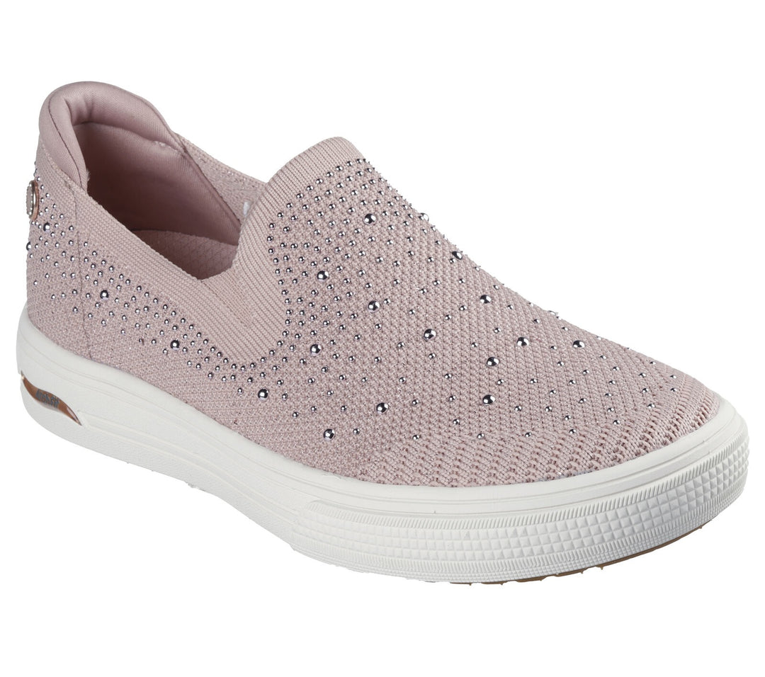 Skechers: Arch Fit Arcade Sneakers Glitz Gal in Rose