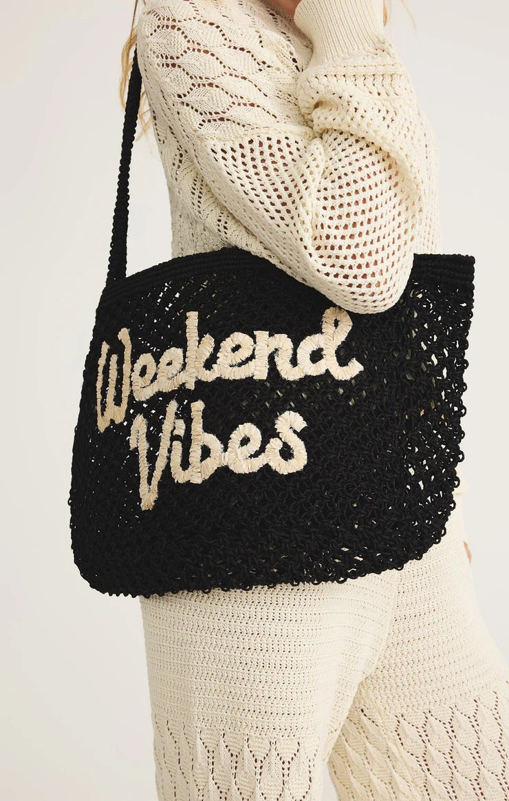 Z Supply: Weekend Vibes Woven Jute Bag