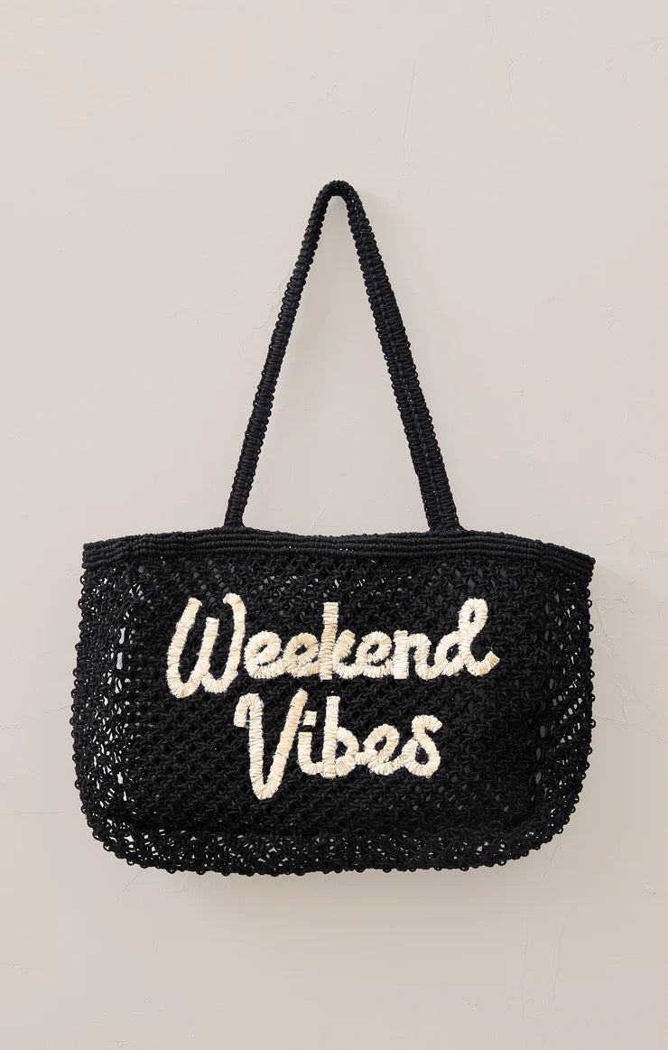 Z Supply: Weekend Vibes Woven Jute Bag