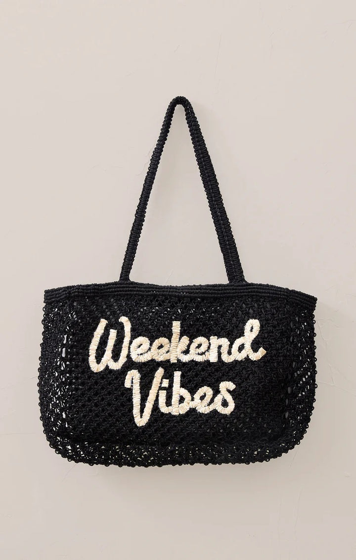 Z Supply: Weekend Vibes Woven Jute Bag