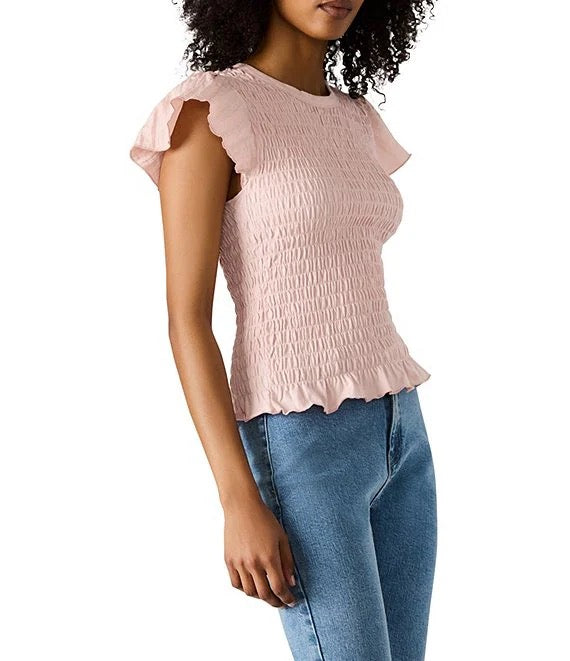 Steve Madden: Cecilie Top in Pale Rosette