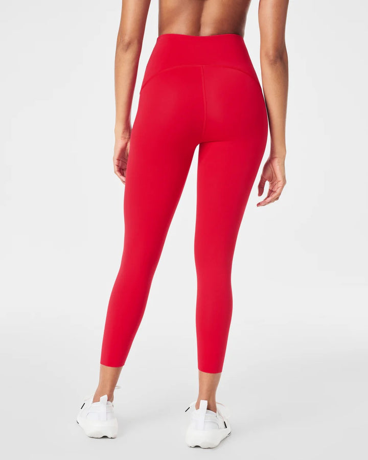 Spanx: Booty Boost Active 7/8 Leggings in Spanx Red 50186R
