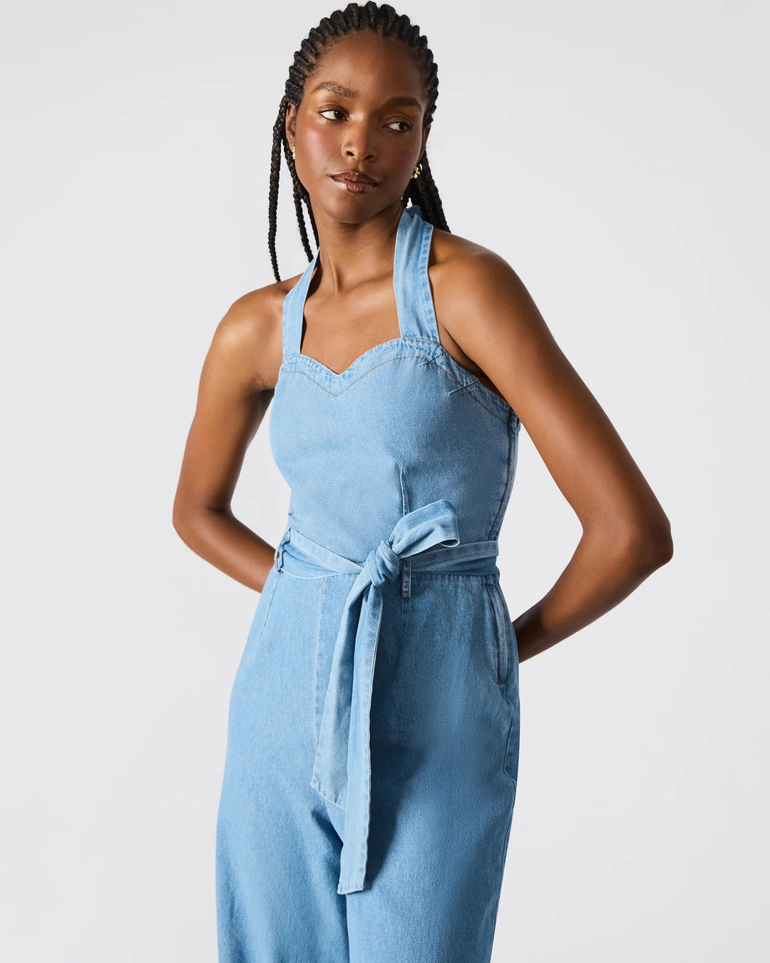 Steve Madden: Artie Jumpsuit in Bijou Blue