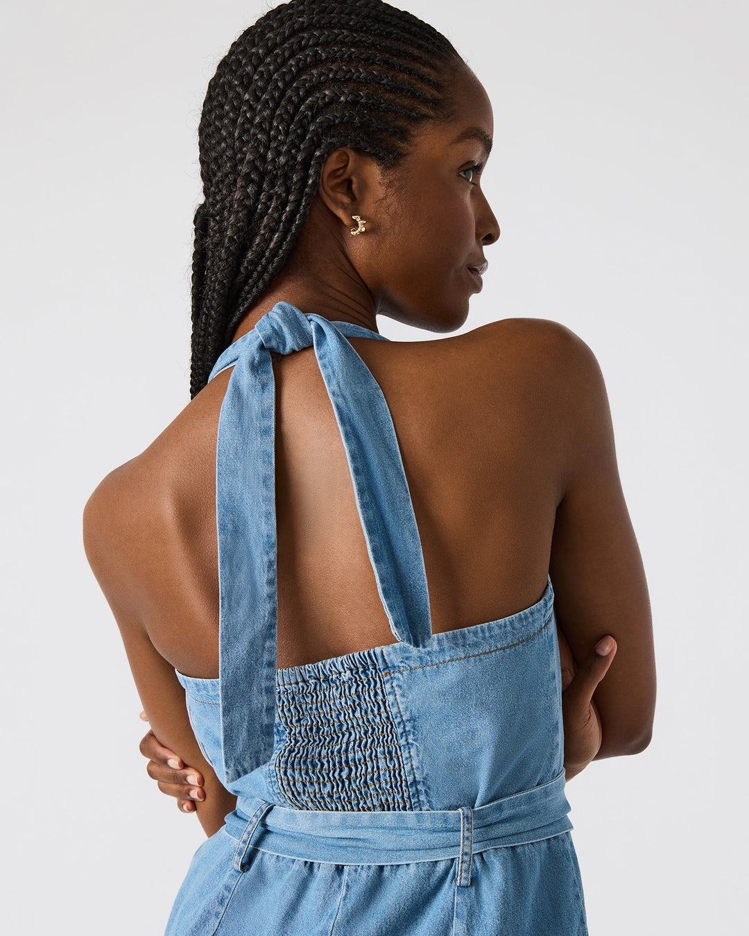 Steve Madden: Artie Jumpsuit in Bijou Blue