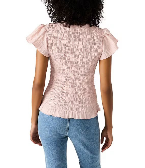 Steve Madden: Cecilie Top in Pale Rosette