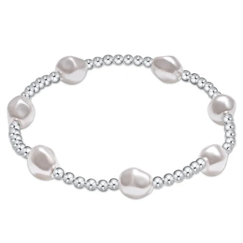 Enewton: Admire Sterling Bead Bracelet - Pearl