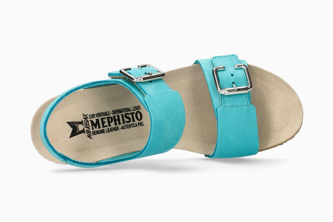 Mephisto: Lissandra Wedge in Turquoise