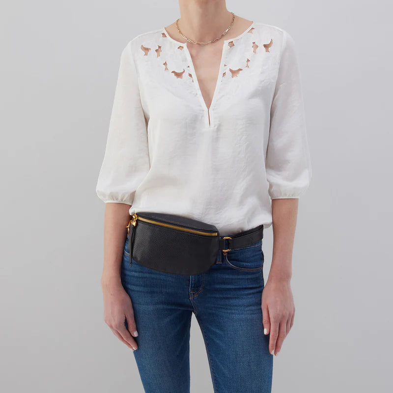 Hobo: Fern Belt Bag in Dark Elm