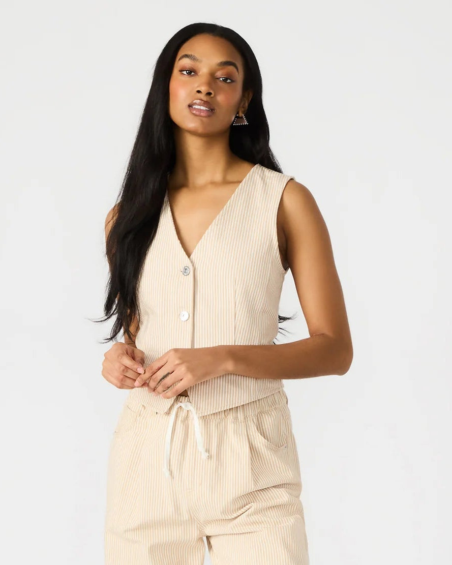 Steve Madden: Selene Vest in Khaki