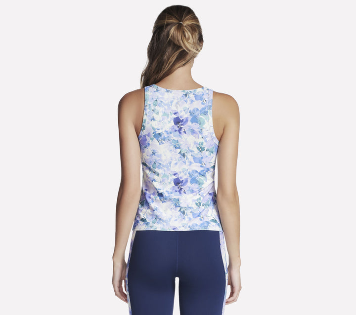 Skechers: GO WALK Seascape Floral Tank in Purple