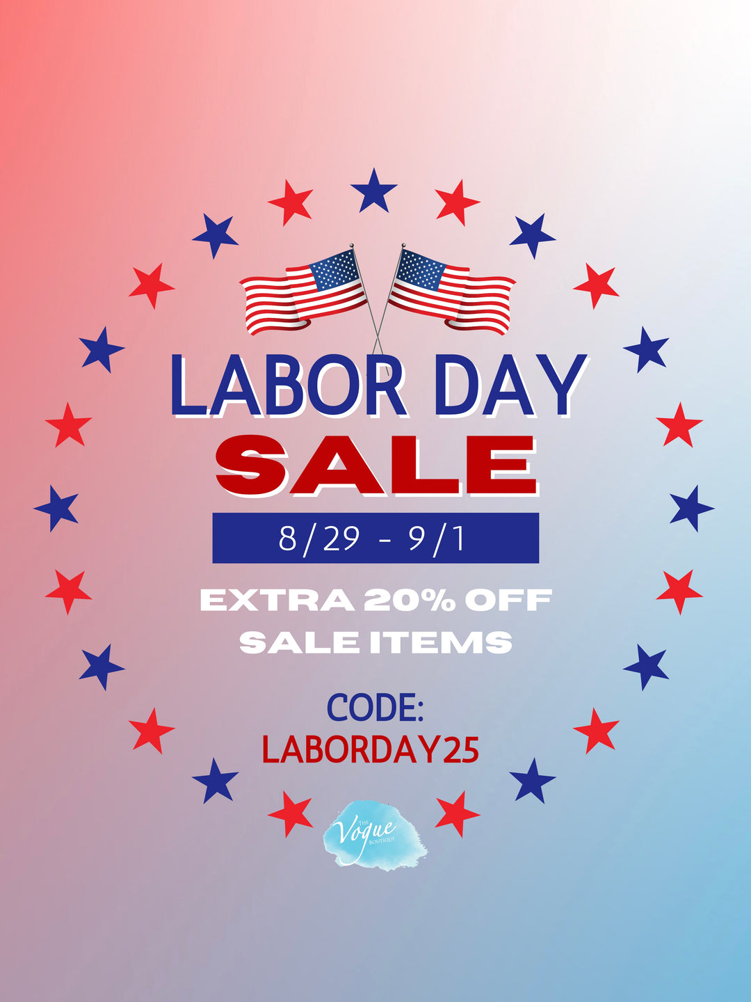 🇺🇸LABOR DAY SALE🇺🇸