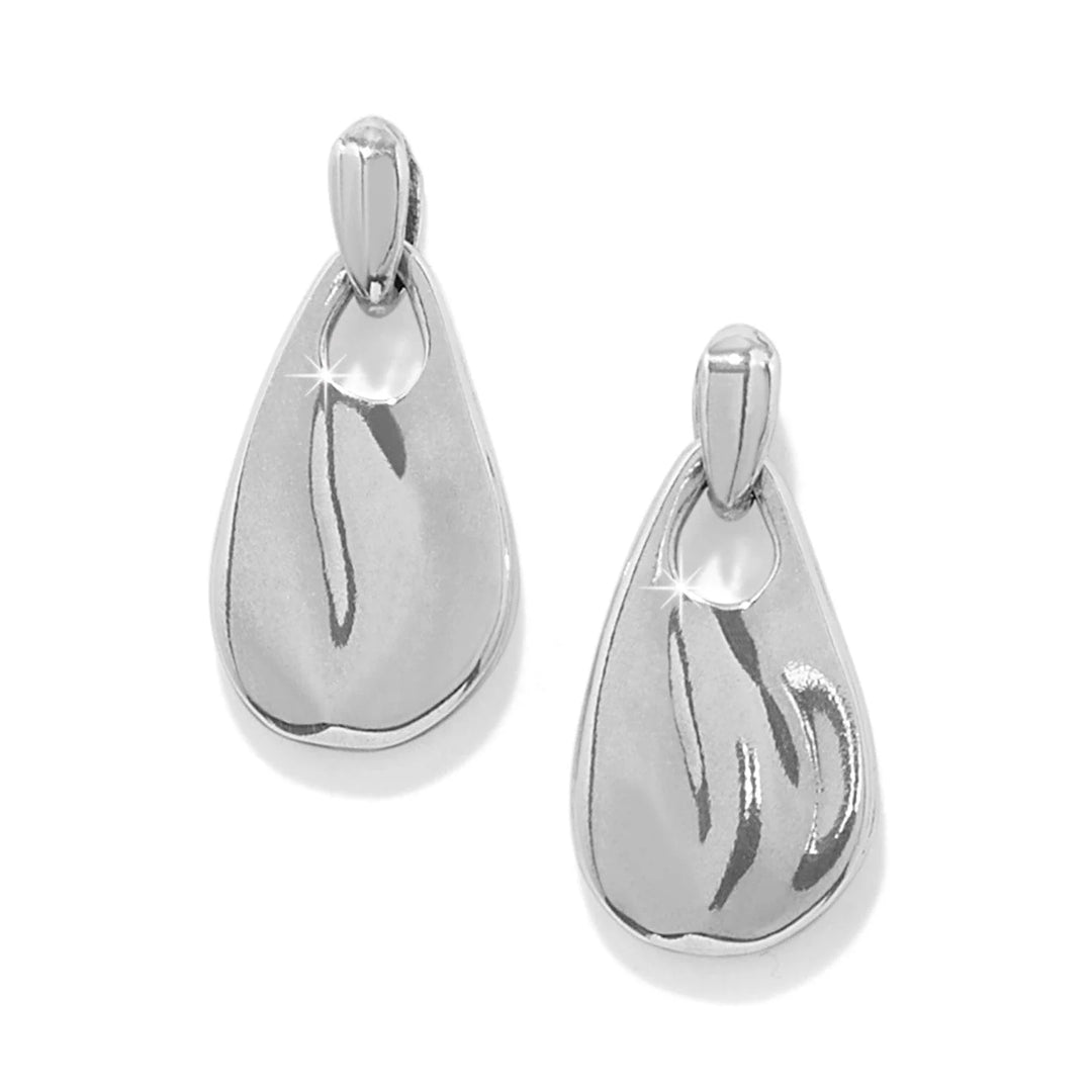 Brighton: Cascade Drop Petite Post Drop Earrings in Silver JA0229