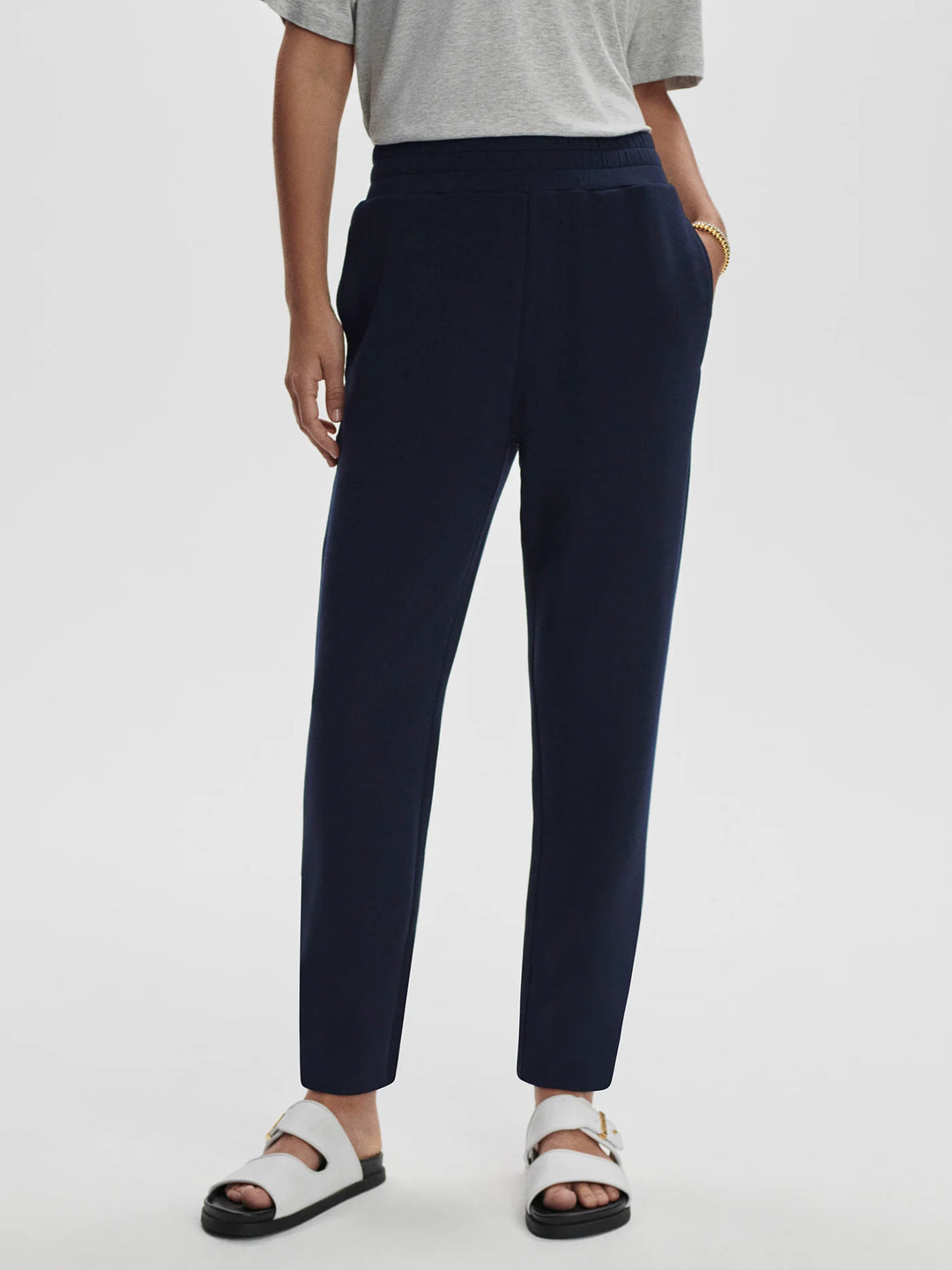 Varley: The Slim Pant 27.5 in Navy (VAR02060)