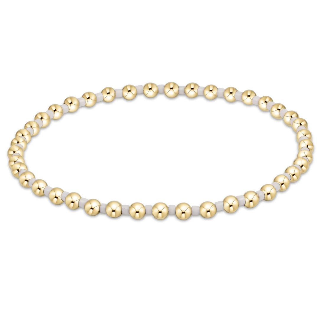 Enewton: hope grateful bracelet -milkshake