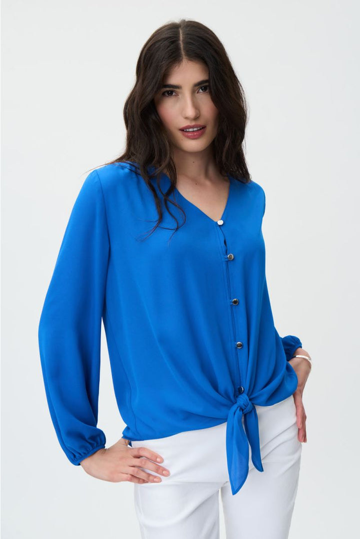 Joseph Ribkoff: Blue Oasis Top - 231144