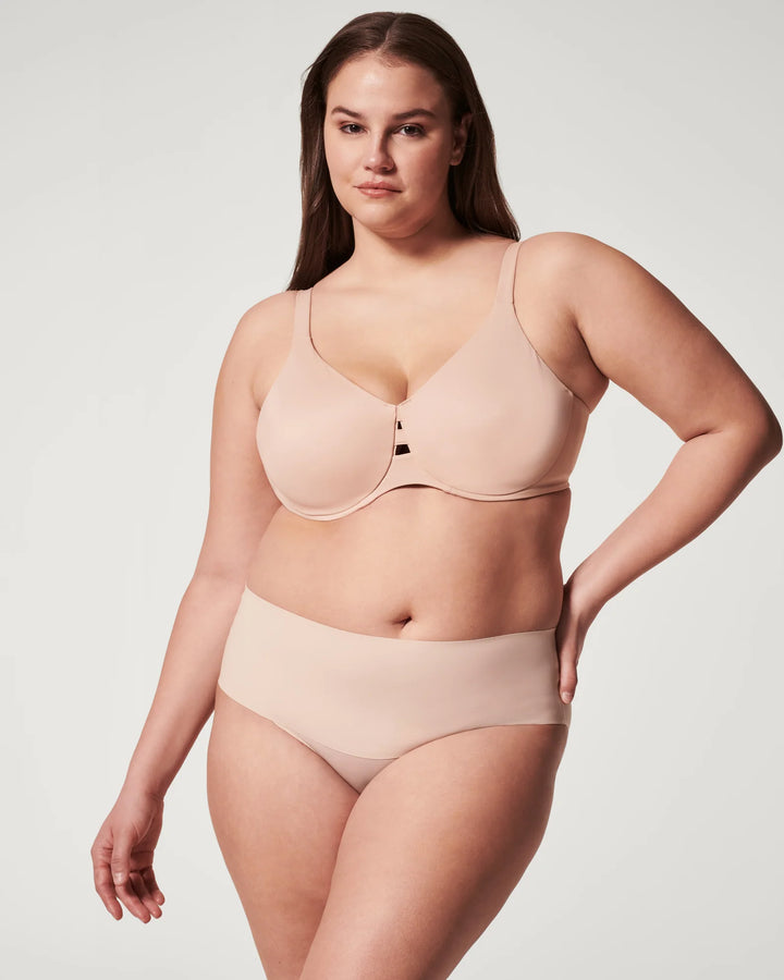 Spanx: Low Profile Minimizer Bra Champagne Beige-30035R