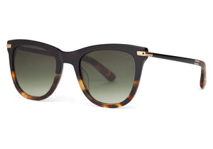 TOMS: Victoria Black Tortoise Fade Sunglasses