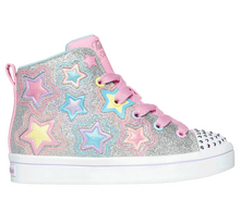 Load image into Gallery viewer, Skechers: Twinkle Toes Twi-Lights 2.0 Star Gloss Shoes
