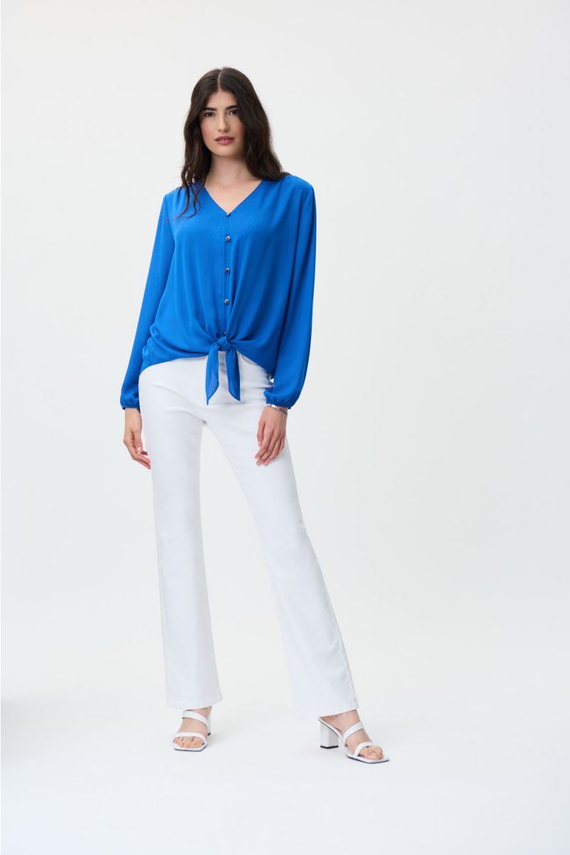 Joseph Ribkoff: Blue Oasis Top - 231144