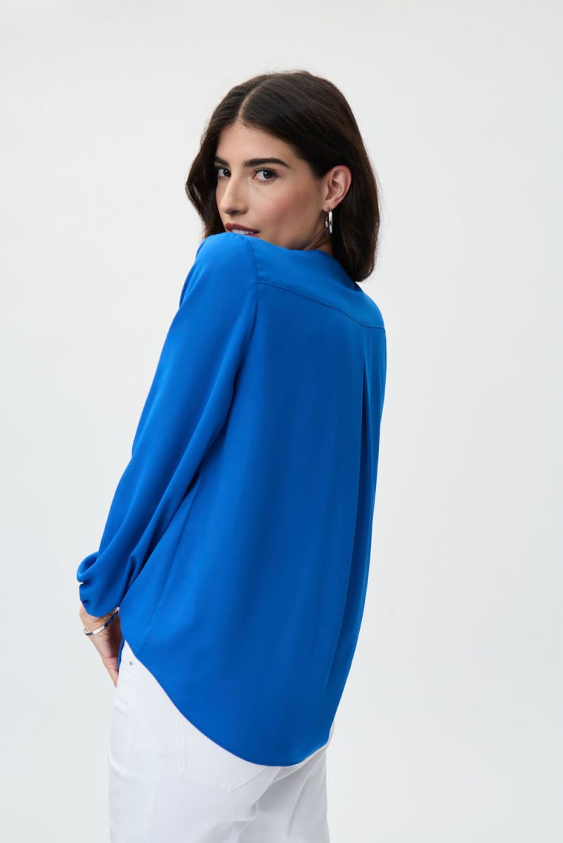 Joseph Ribkoff: Blue Oasis Top - 231144