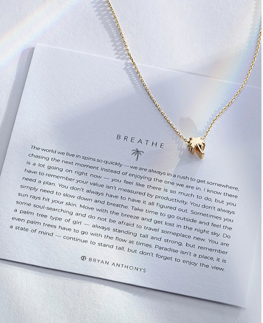 Bryan Anthonys: Breath Necklace in Silver