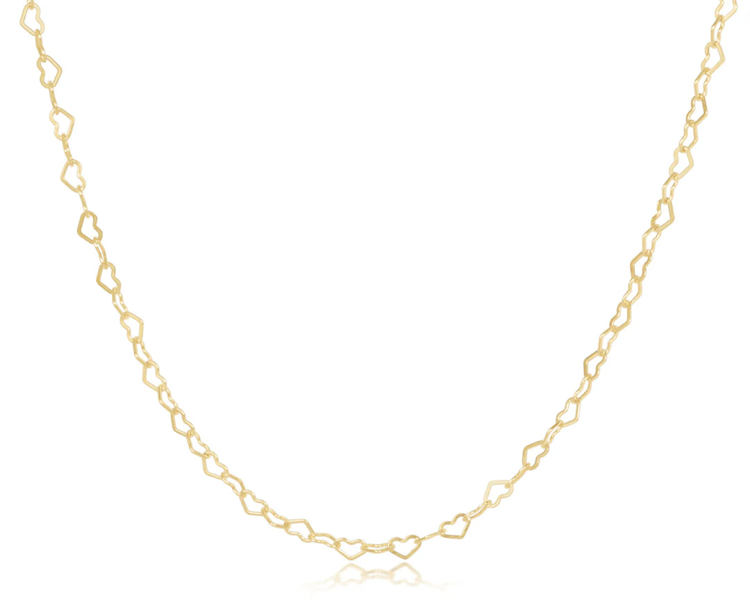 Enewton: 15' Choker Love Chain in Gold