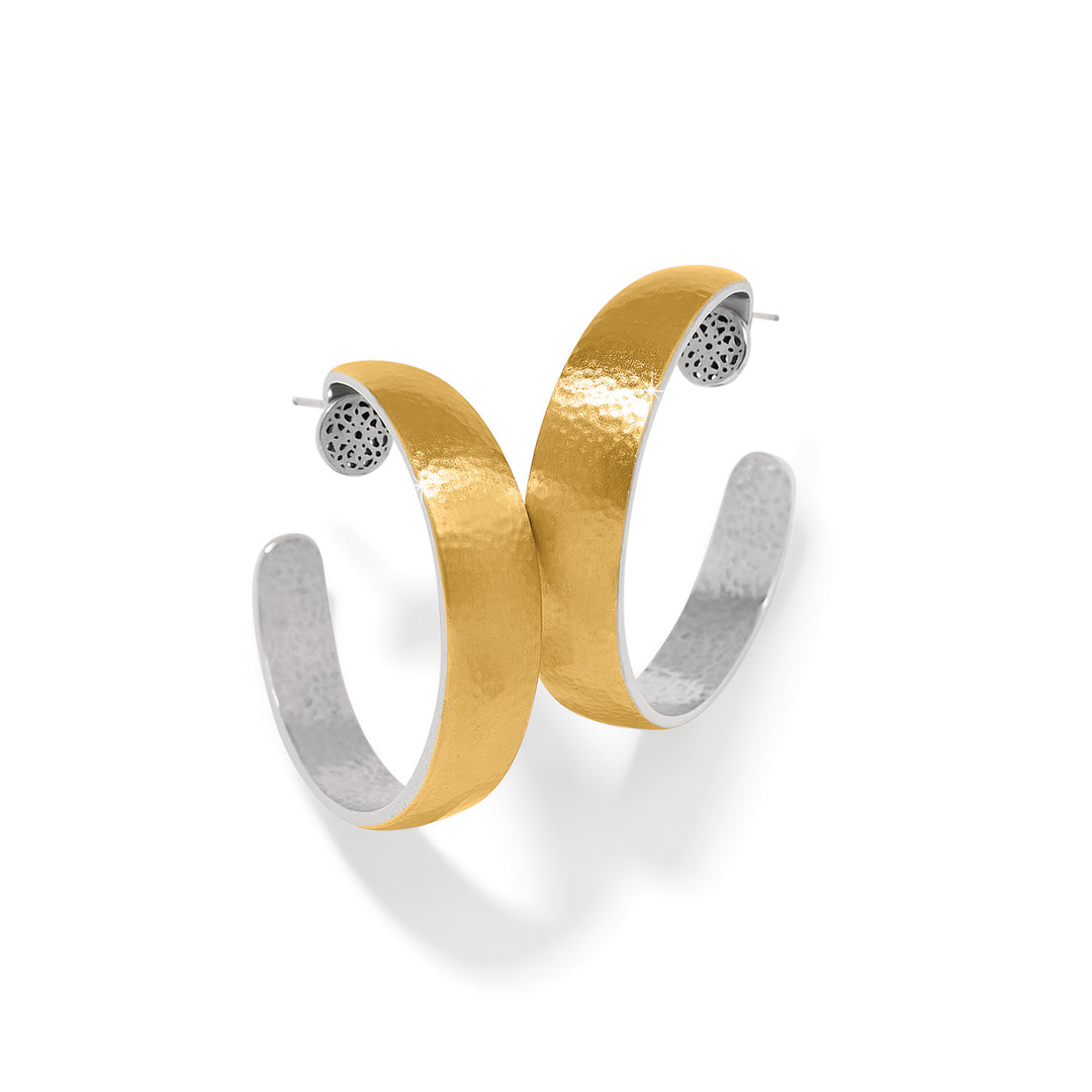 Brighton:Ferrara Entrata Moon Large Hoop Earrings JA0094