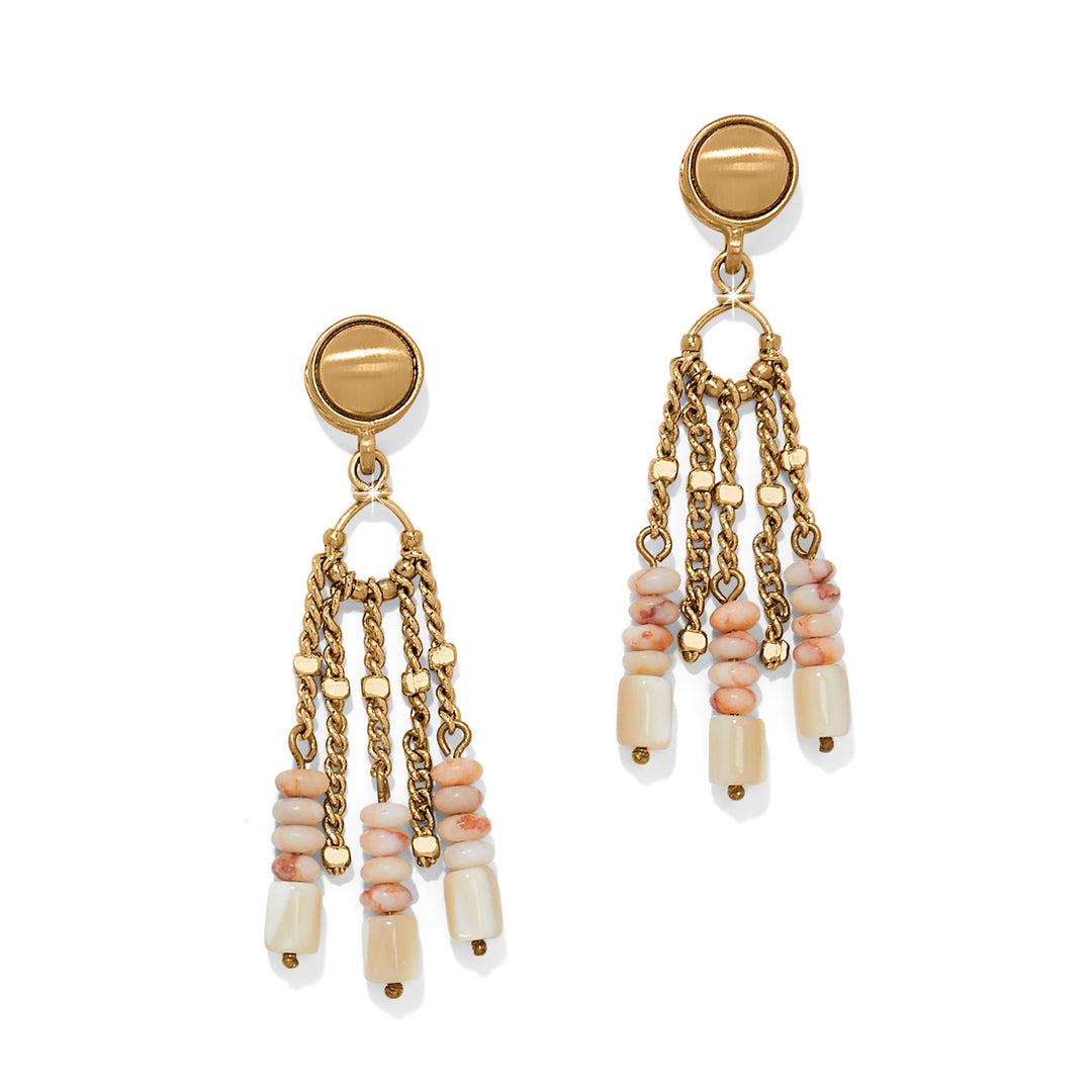 Brighton: Contempo Nuevo Rosado Fringe Post Earrings JA0215