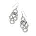 Brighton: Interlok Braid Drop Earrings in Silver JA0144