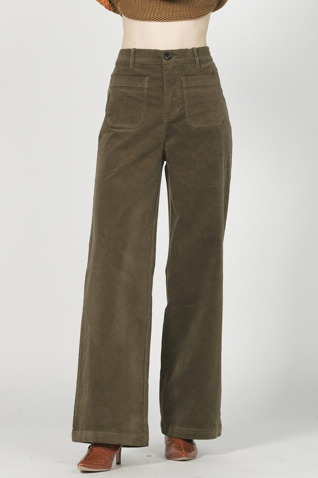 Another Love: Anabel Pants in Hunter Green