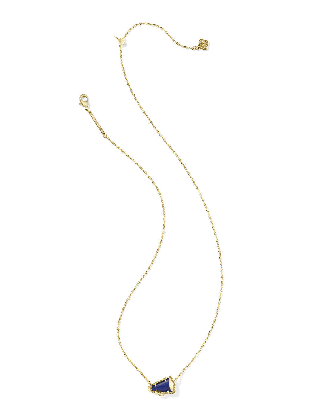 Kendra Scott: Gold/Cobalt Blue Cheer Necklace