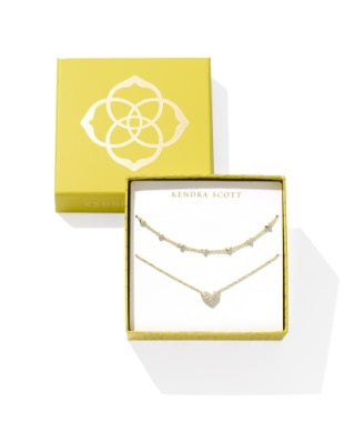 Kendra Scott: Ari & Haven Heart Necklace Gift Set