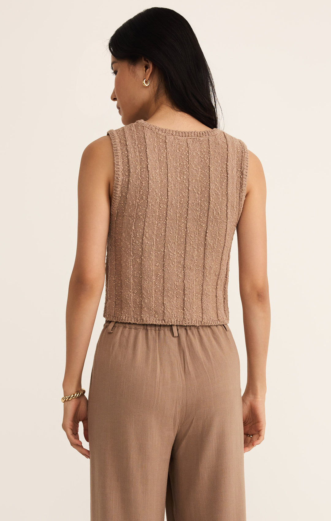 Z Supply: Calan Top in Iced Coffee