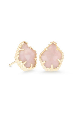 Kendra Scott: Tessa Gold Stud Earrings - The Vogue Boutique