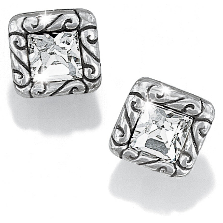Brighton: Silver Regina Mini Post Earrings - J21640