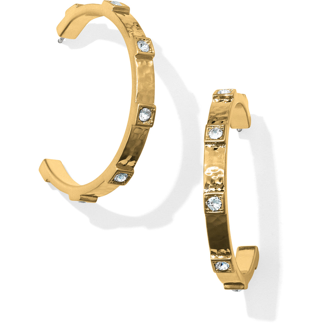 Brighton: Meridian Zenith Station Hoop Earrings - JA3905