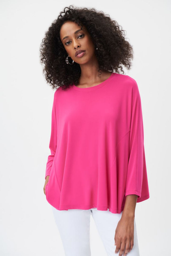 Joseph Ribkoff: Dazzle Pink Top - 232002
