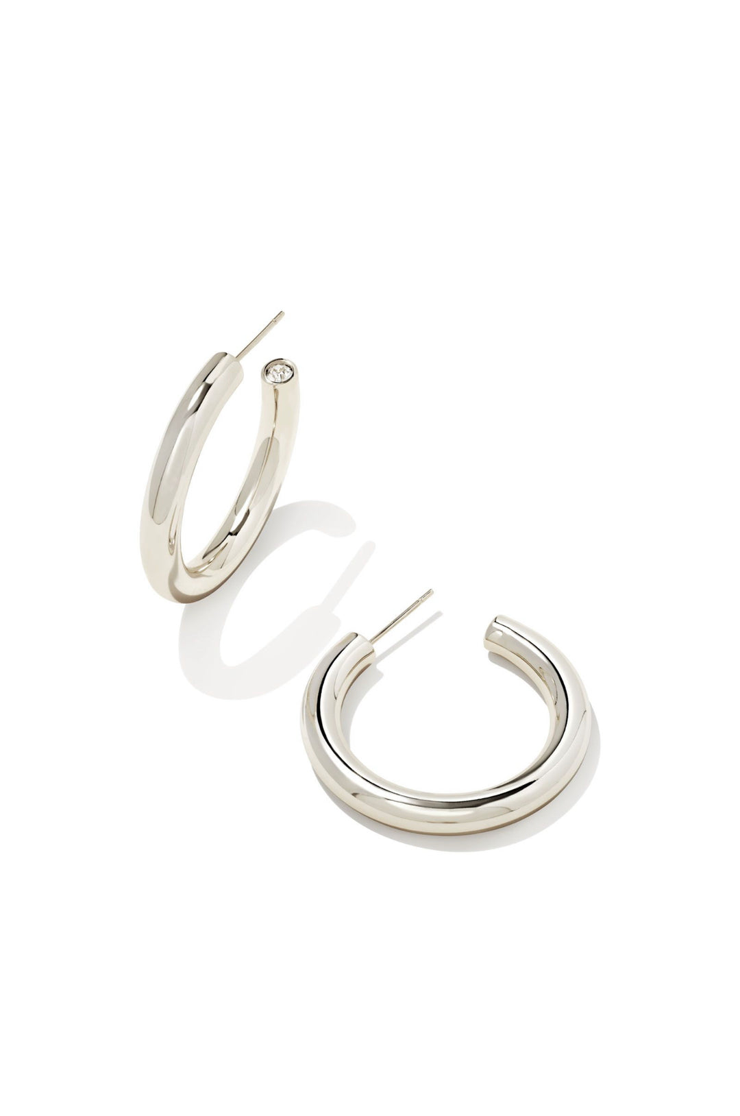 Kendra Scott: Colette Silver Hoops