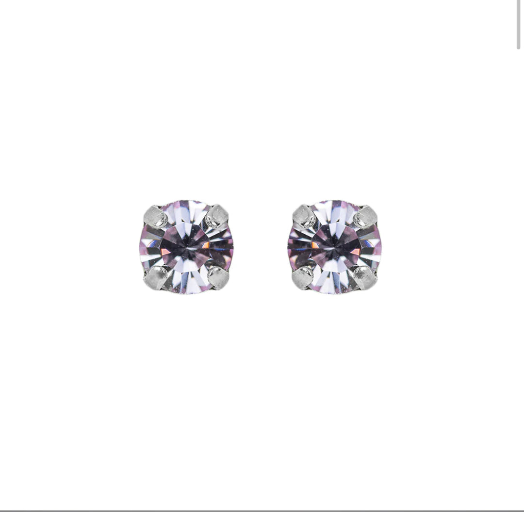 Mariana: “Violet” Studs E-1440-371-RO2