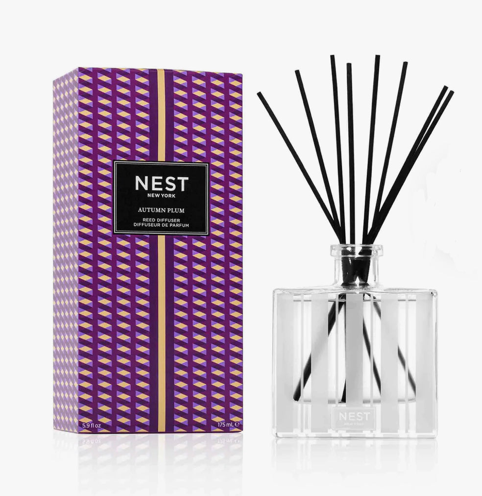 Nest: Autumn Plum Reed Diffuser - The Vogue Boutique