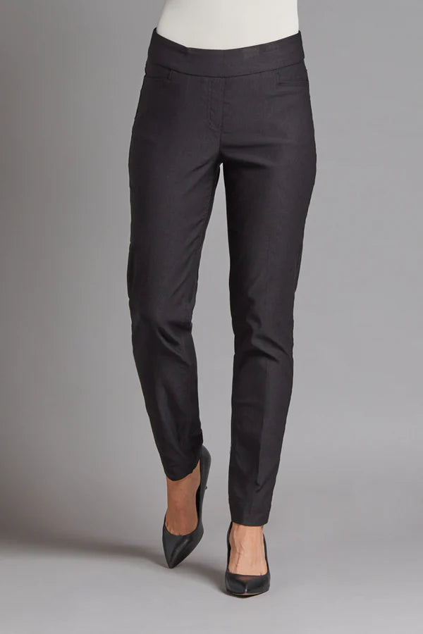 Multiples: Slim-Sation Black Ankle Pant - M30719PM
