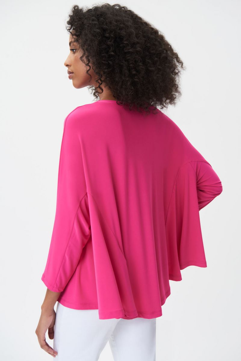 Joseph Ribkoff: Dazzle Pink Top - 232002