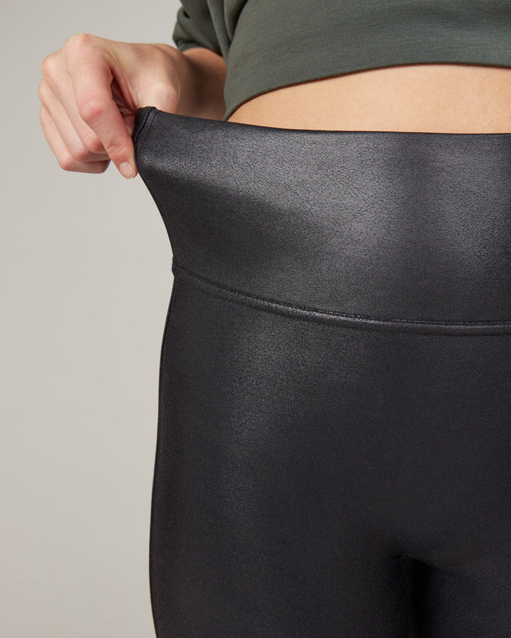 Spanx: Faux Leather Leggings Black - 2437 - The Vogue Boutique